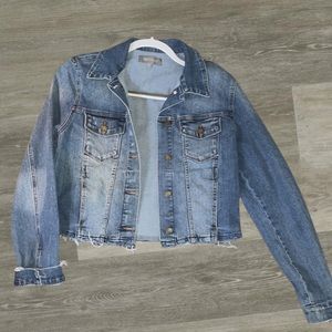 just USA jean denim jacket